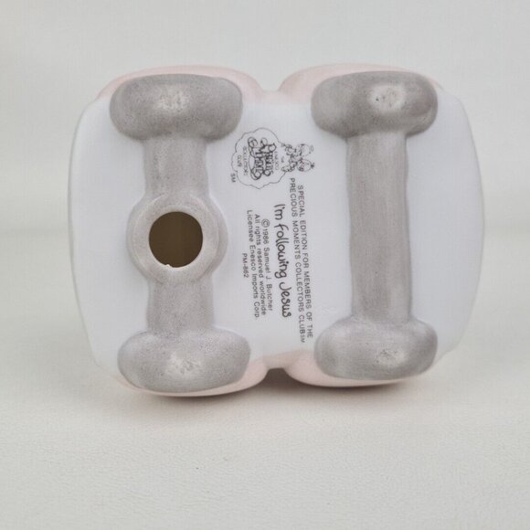 Precious Moments PM-862 I'M FOLLOWING JESUS Boy Holy Bible Porcelain Figurine - Picture 5 of 6